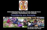 Textileria en Acopia