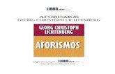 Aforismos-Georg Christoph Lichtenberg
