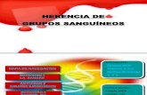 HERENCIA DE LOS GRUPOS SANGUÍNEOS 9° 2014-2.pptx