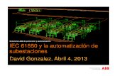 IEC61850 Automatizacion de Subestaciones