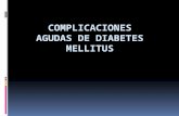 Complicaciones Agudas de Diabetes Mellitus