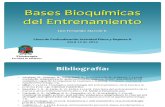 Bases Bioquímicas del entrenamiento