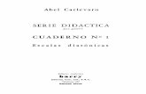 Abel Carlevaro Serie Didáctica para guitarra Tomo 1 al 4