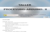 Taller Processing Arduino i i