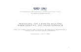 Manual de Legislacion Ambiental de Guatemala PNUMA