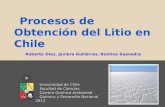 Procesos de obtención del Litio en Chile
