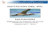 Reglamento NATACION 2011-2014 paralimpica