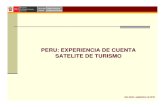 Peru Experiencia de Cuenta
