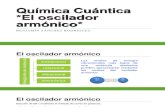 Química Cuántica - OSCILADOR ARMÓNICO