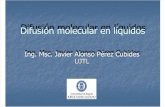 Difusion Molecular en Liquidos y Solidos