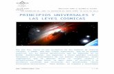 Principios Universales y Las Leyes Cosmicas (Modificado Desde Resumen de r. Gonzales)