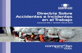Directriz Corporativa Sobre Accidentes e Incidentes en El Trabajo
