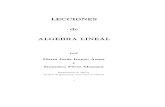 Lecciones de Algebra Lineal - Maria Jesus Iranzo Aznar & Francisco Perez Monazor