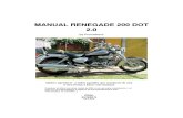 Manual Renegade 200 DOT (2.0)