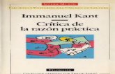 Kant - Crítica de la razón práctica - 1996