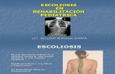 Clase de Escoliosis en Rehabilitacion Pediatrica