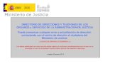 Direcciones y Teléfonos JUZGADOS España act. 2014.pdf