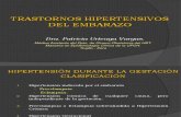 Trastornos Hipertensivos Del Embarazo - Dr. Patricia Urteaga Vargas