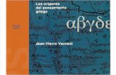 Jean-Pierre Vernant Los orÃgenes del pensamiento griego    1992