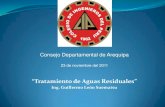 Tratamiento de Aguas Residuales - CIP-CDA Arequipa 231111