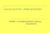 TEMA 2. Cond. Classic. Fonaments
