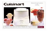 31965303 Cuisinart Ice Sorbette Maker Manual in Spanish Espanol