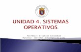 Unidad 4. Sistemas Operativos