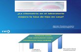 Alberto Pacheco - La Citometría en el laboratorio mejora la tasa de hijo en casa - II Simposio Reproducción Asistida Quirón