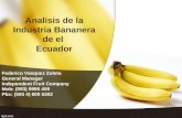 Fe3derico Vasquez, Presentacion en El Gdr Sobre Banano