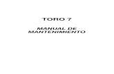 Manual de Mantenimiento TORO 7