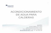 NALCO-Acondicionamiento de Aguas de Calderas