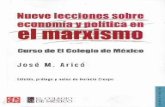 Nueve lecciones sobre economía y política en el marxismo [Aricó]