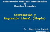 Clase 1 (10 Febrero 2014) Correlacion y Regresion Lineal