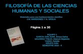 Filosofía de las Ciencias Humanas y Sociales. Mardones