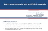 Farmacoterapia de La EPOC