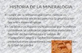 Historia de La Mineralogia