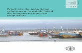 Prácticas de seguridad relativas a la estabilidad de buques pesqueros pequeños