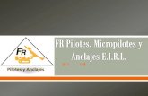 Brochure FR Pilotes, Micropilotes y Anclajes