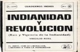 Indianidad y Revolución (Raíz y Vigencia de la Indianidad) - Virgilio Roel Pineda