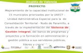 Lanzamiento Proyecto Valencia Plantilla Institucional