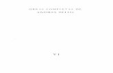 Bello, Andres - Obras Completas (Vol. 06) Estudios Filologicos I (Principios de La Ortografia y Metrica de La Lengua Castellana y Otros Escritos)