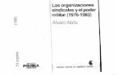 Abos - Las Organizaciones Sindicales y El Poder Militar (1976-1983)
