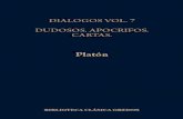 Platón - Diálogos Vol. 7 [Gredos]