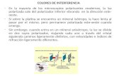 Colores de Interferencia Clases