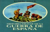 Historia Militar de La Guerra de Espana Tomo Primero