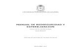 Manual Bioseguridad y Esterilizacion Abril 2013