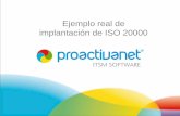 implantación de ISO 20000