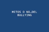 MITOS O NO bullying