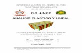 analisis lineal etbas DE LA EDIFICACION DE ALBAÑILERIA CONFINADA DE 4 PISOS