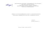 Manual Procedimientos Organizacion Procesos Administrativos Empresa Cipca
